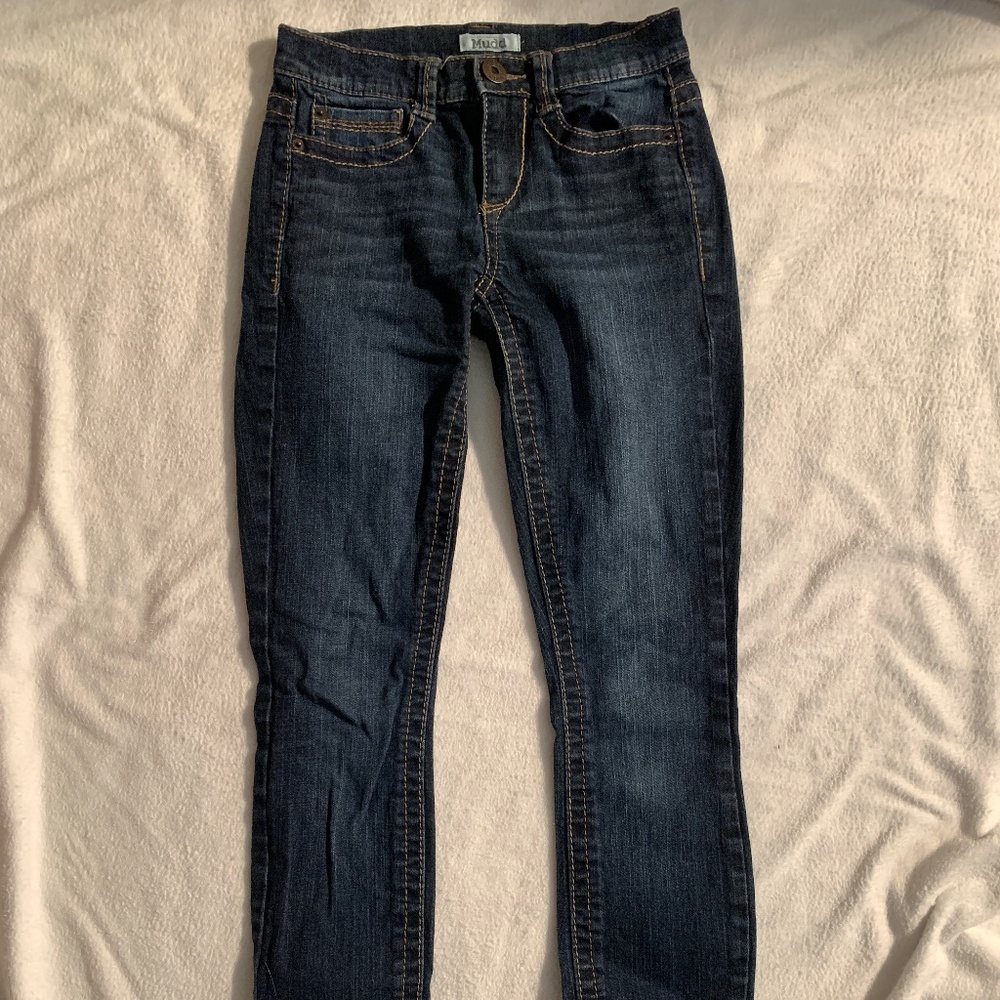 Mudd dark wash low rise denim jeans